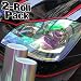 Chameleon Rainbow Transparent Gloss Vinyl Headlight Foglight Tint Wrap Adhesive 12" x 24" 2-roll pack