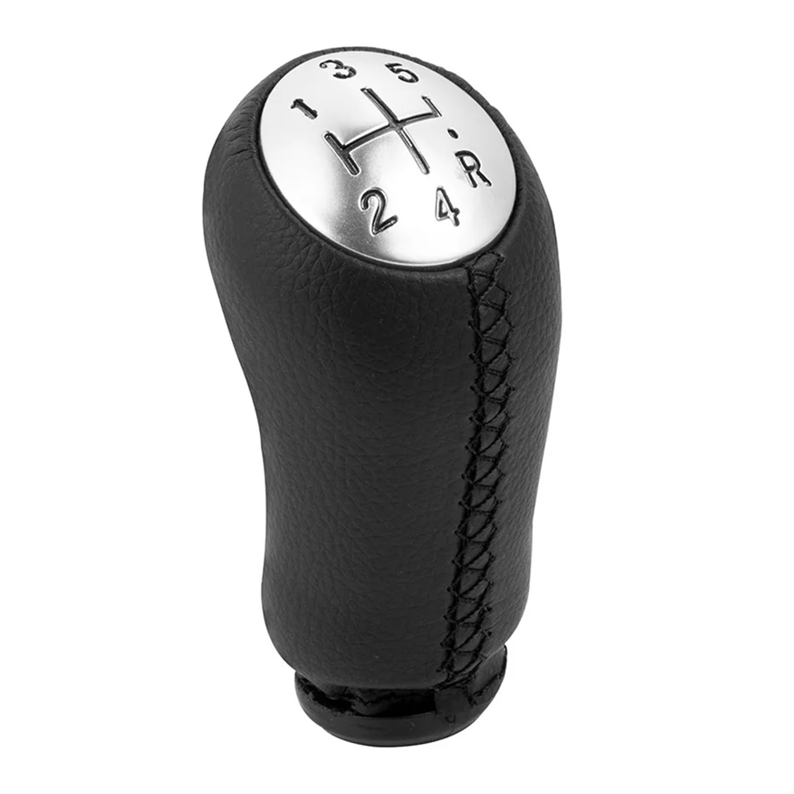 Grozzy Universal Shifter Handle 17mm for Renault for CLIO MK3 3 III for Megane MK2 for Scenic 5 for Speed Gear Shift Knob(Matte-Black)