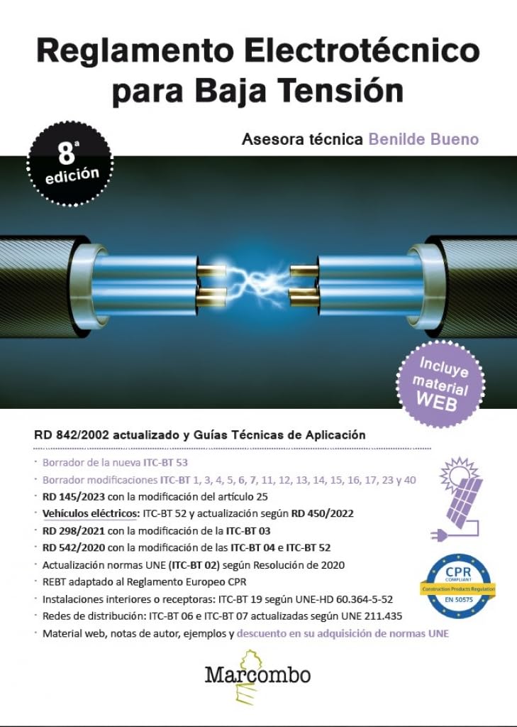Reglamento Electrotécnico para Baja Tensión REBT 9ª edición: REBT actualizado 2026