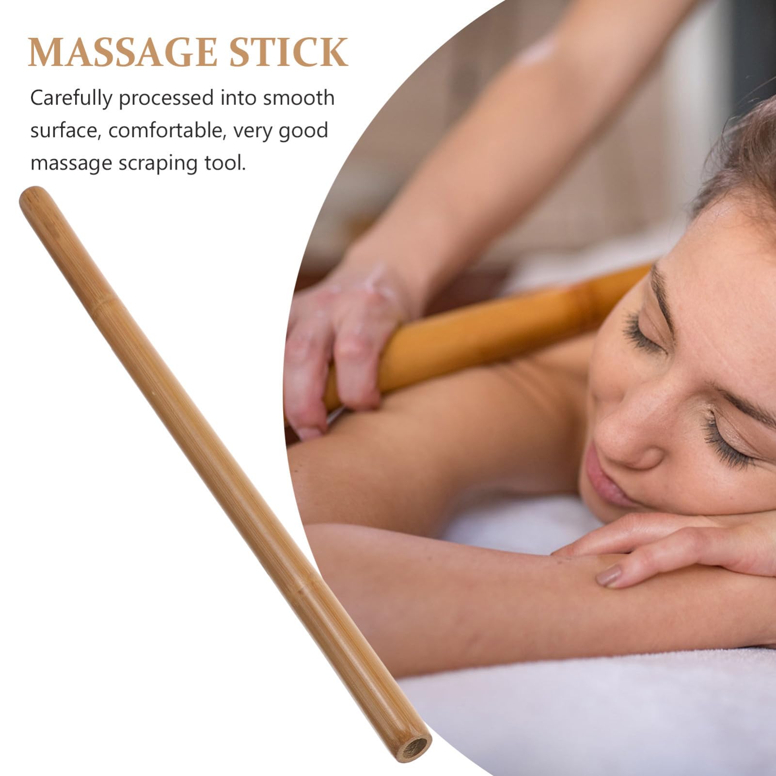 Beavorty 4 Stück Bausatz Tragbares Körpermassagegerät Muskelmassagegerät Reflexologie Tragbarer Massagestab Relaxer Massagegerät Zur Linderung Von Müdigkeit Schienbein-pflegestift Bambus