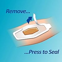 Vista 10 de Nexcare Waterproof Clear Bandages, Germproof, 20 Count Packages (Pack of 4)