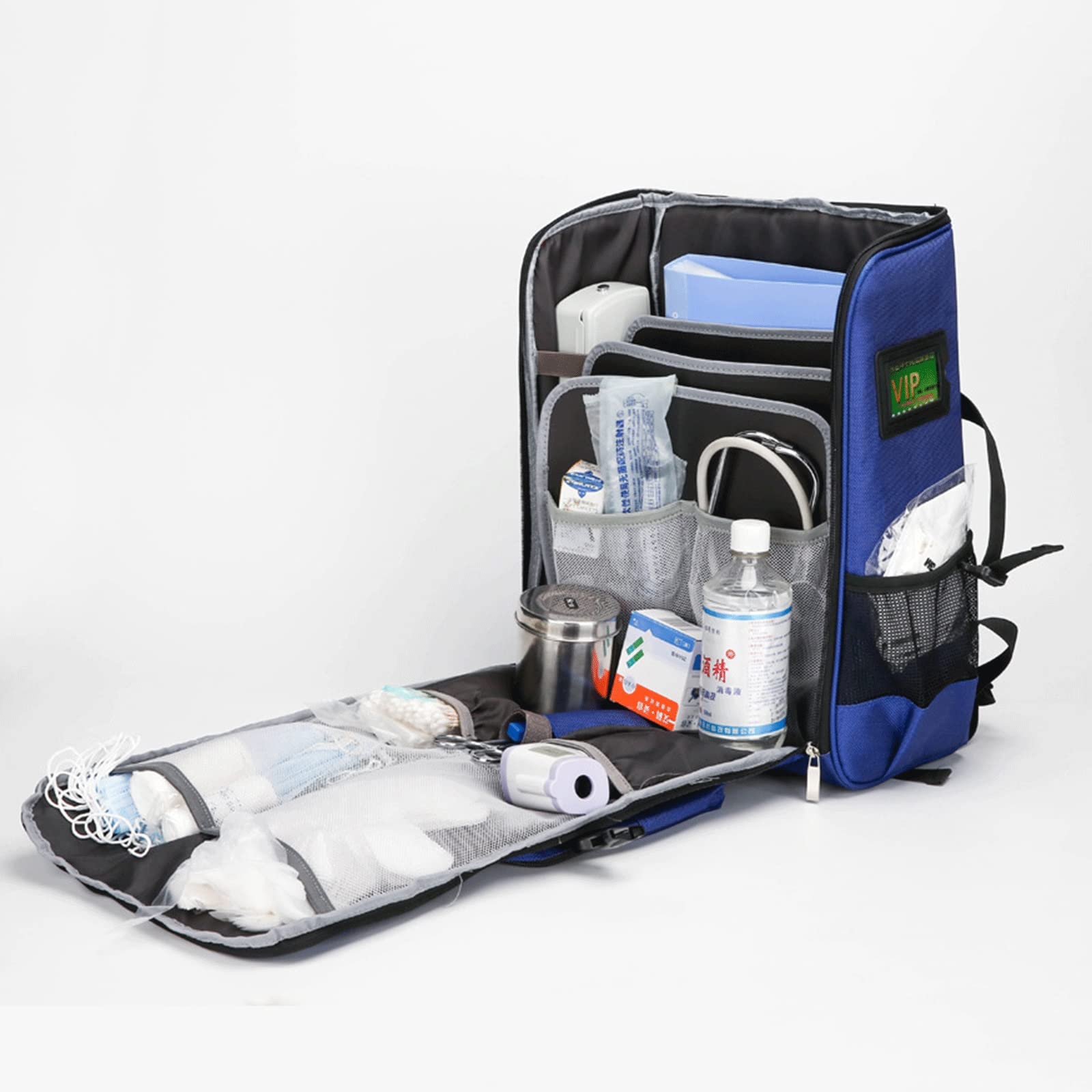 ETELIN Bolsa para Emergencias, Botiquín De Primeros Auxilios Kit De Primeros Auxilios Bolsa Vacía Portátil Vacio Bolsa Médico De Emergencia para Suministros De Enfermería (Color : D)