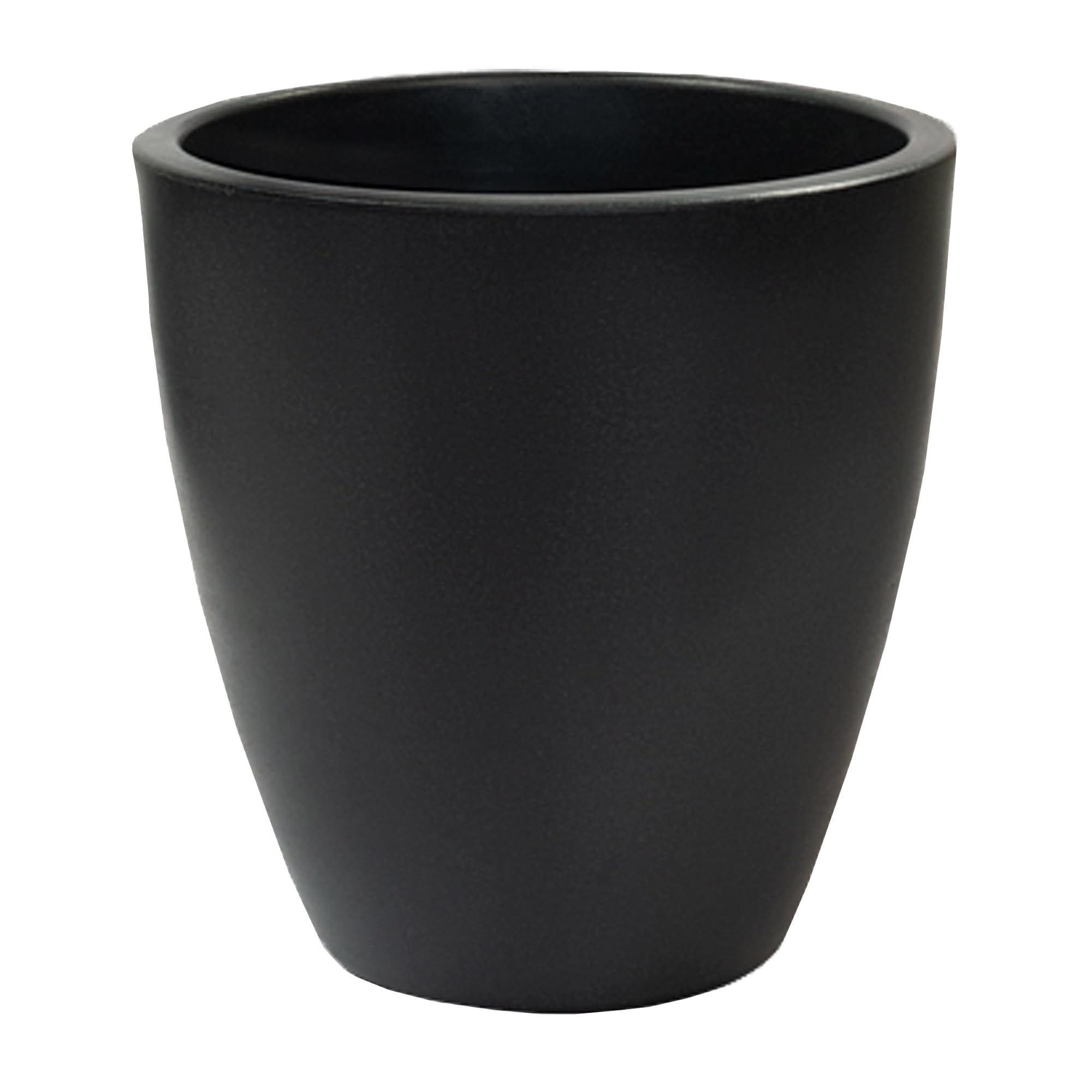Pot Accord Ø60 cm anthracite grand format au design épuré