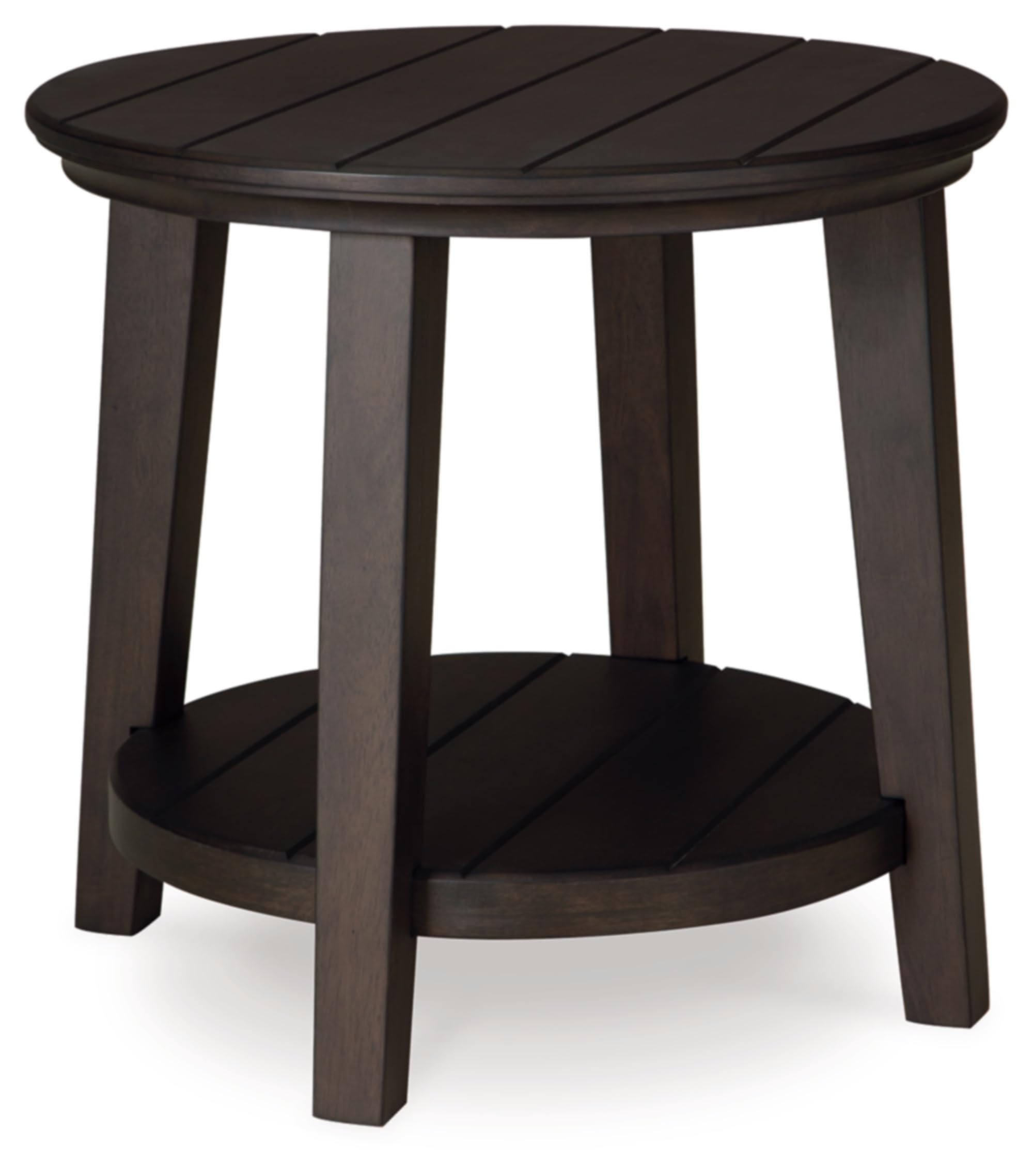Amazon.com: Signature Design by Ashley Celamar Farmhouse End Table with ...