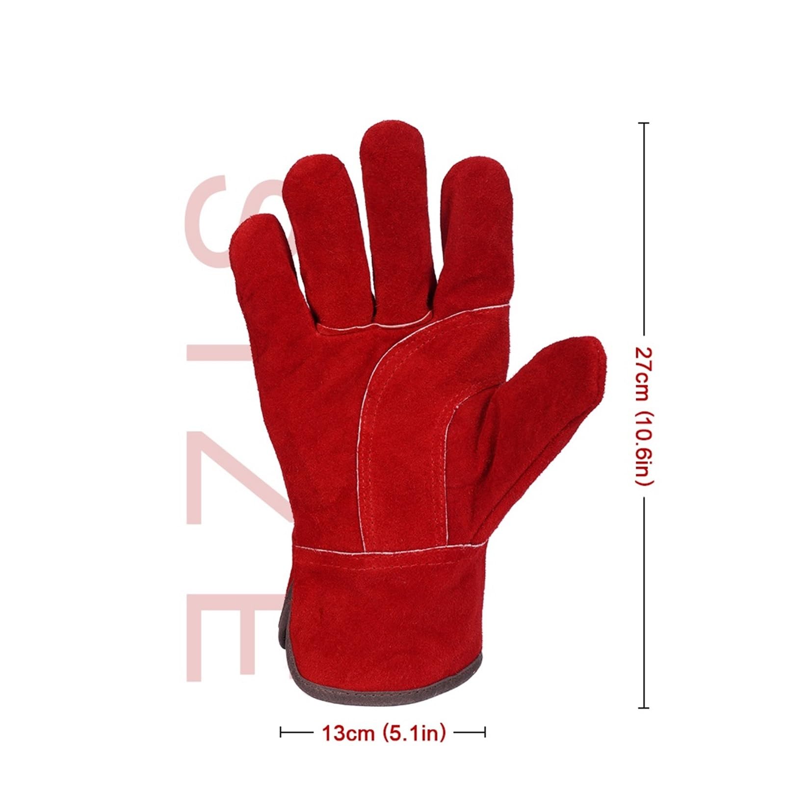27cm Welding Glove Multifunctional Welding Work Gloves Protective Gloves for Welders Against Scalding