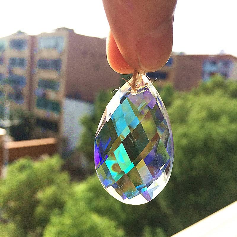 10pcs Prismes Lustre Cristal Clair – Pendentifs Goutte Acrylique Brillants Pour Lustre, Bijoux & Décoration DIY