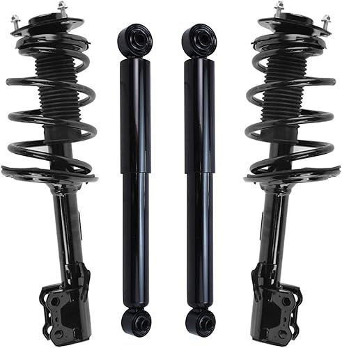 Miniatura 50 de Detroit Axle - Kit de amortiguadores de 4 puntales para Ford Escape 14-19, 2 puntales delanteros con resorte helicoidal 2 amortiguadores traseros