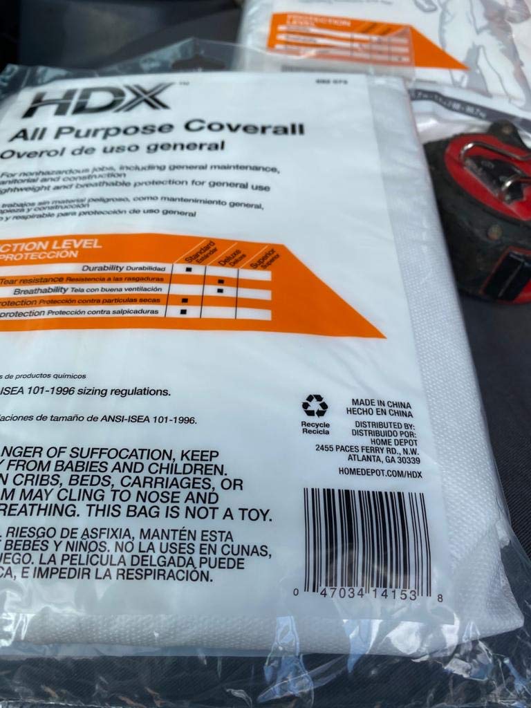 Extra Large All Purpose Coverall