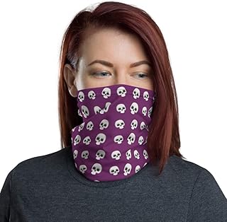 Skulls Design Byzantium Breathable Washable Neck Gaiter