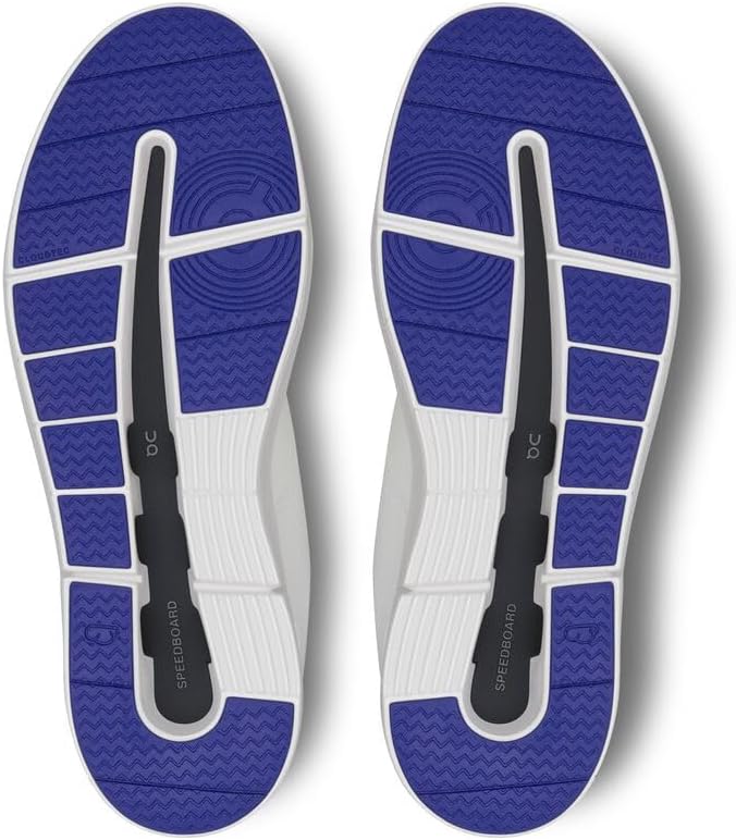 On Women's The Roger Spin 2 Sneaker, White/Indigo, 5