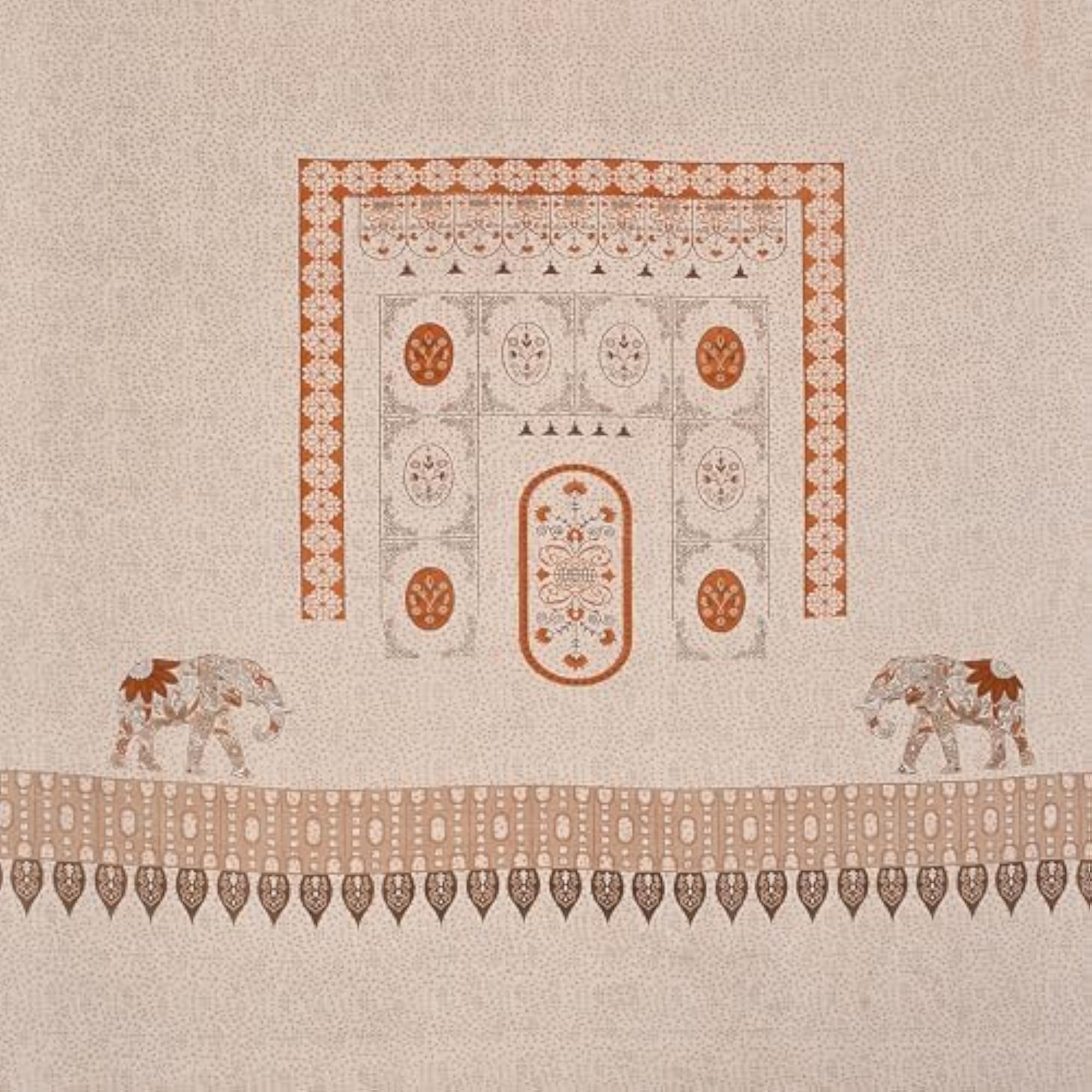 Rajasthani Jaipuri Traditional Floral King Size Bedsheet Set