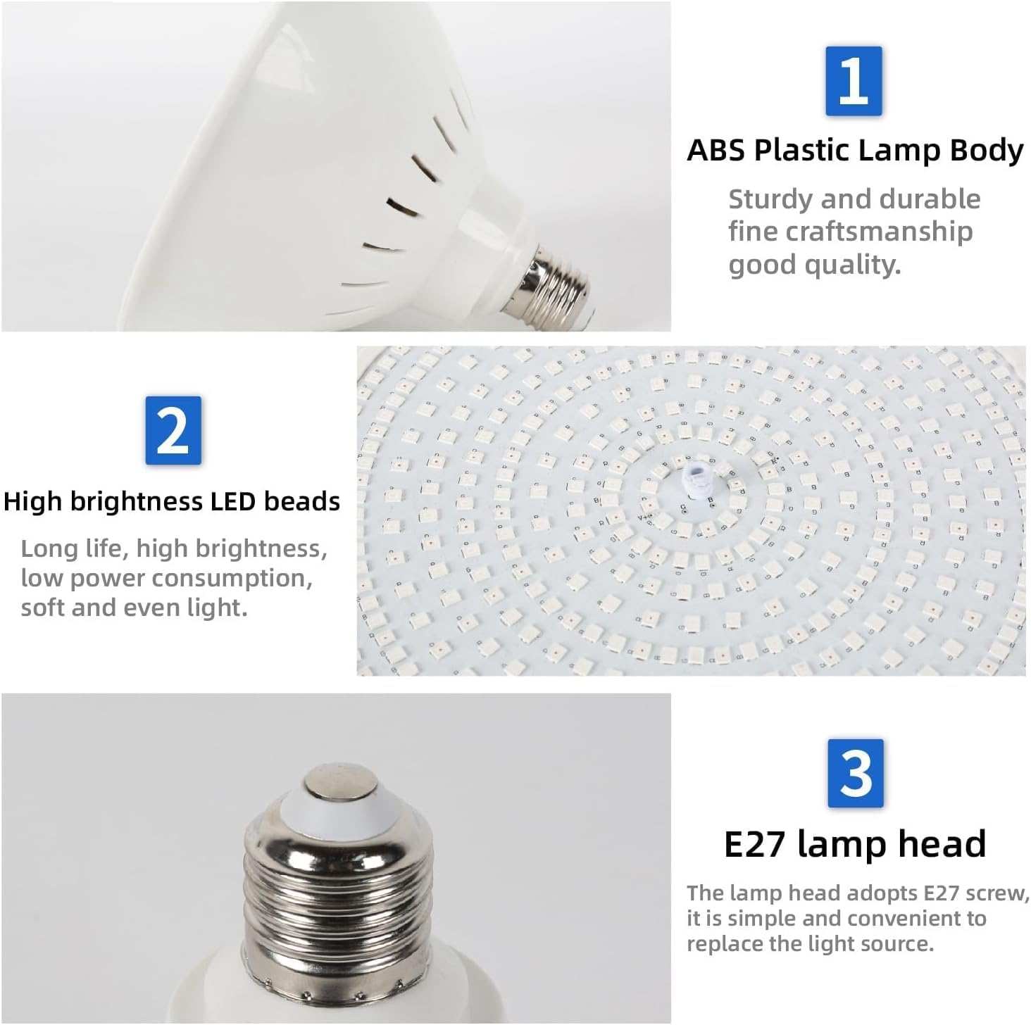 LED Pool Light Bulb for Inground Pool, RGB Color Changing LED Pool Light with Remote and Gasket, Waterproof Underwater Light Bulbs, E26 Replacement for Pentair Hayward Pool Light Fixture (P56-12V-1)