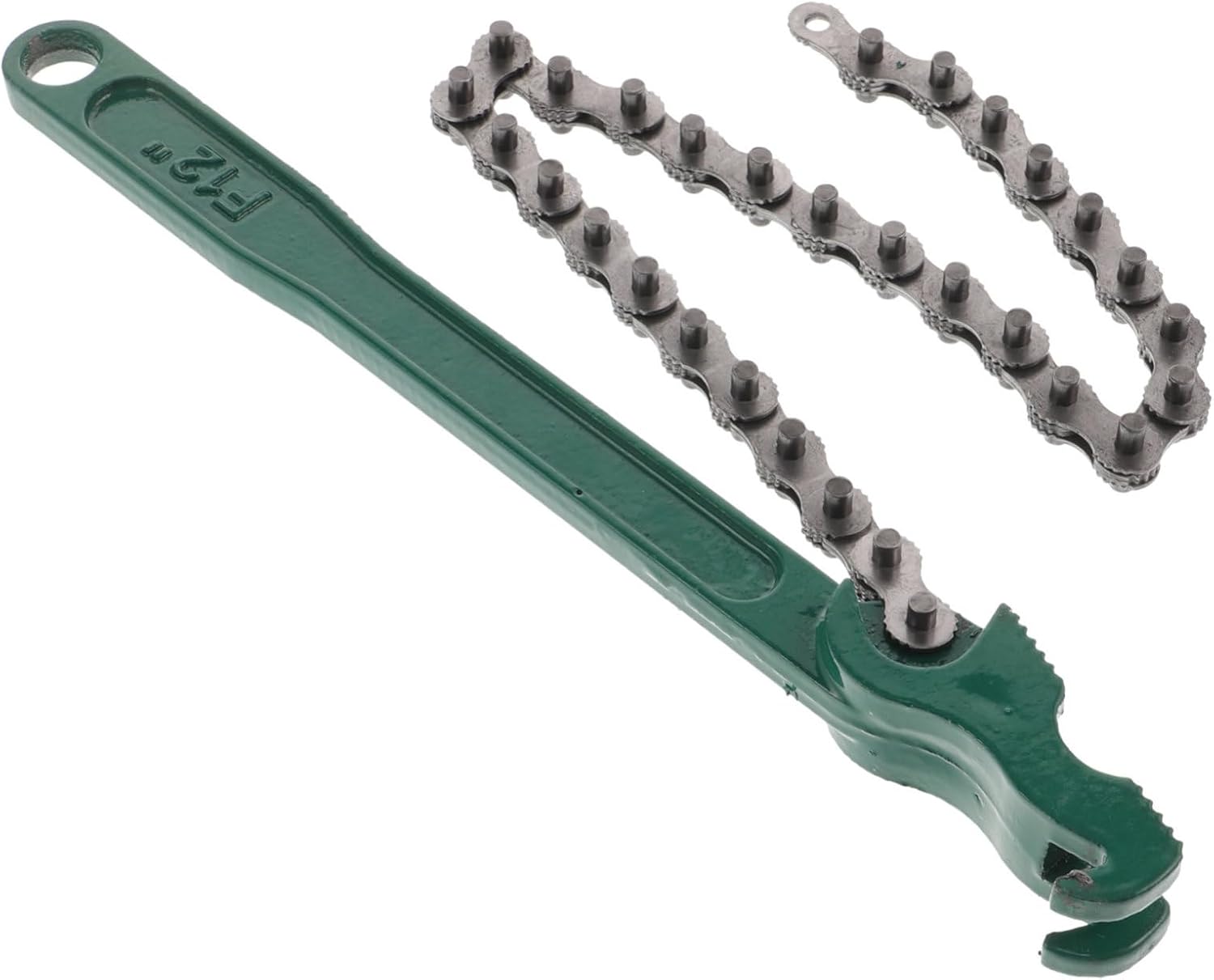 IMIKEYA Chain Wrench Heavy Duty Oil Filter Tool Non Slip Design for Plumbing Auto Repair Efficient Grip for Maximum Locking Force