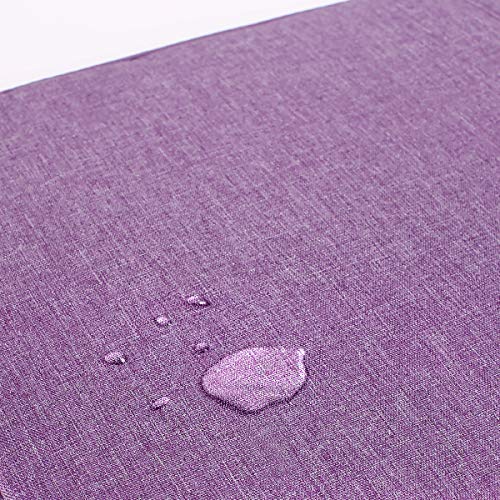 Image of MOSISO Laptop Case 14 inch, 14 inch Laptop Sleeve Compatible with HP Lenovo Dell ASUS Acer, HP Stream, Dell Latitude, Lenovo IdeaPad, Polyester Vertical Computer Sleeve Bag with Pocket, Ultra Violet