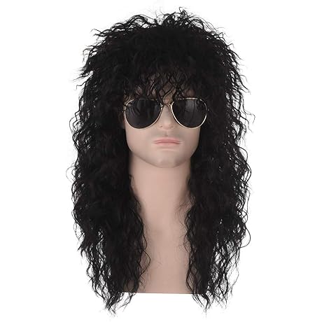 Unleash Your Inner Rock Star with Our 80's Big Hair Wig
