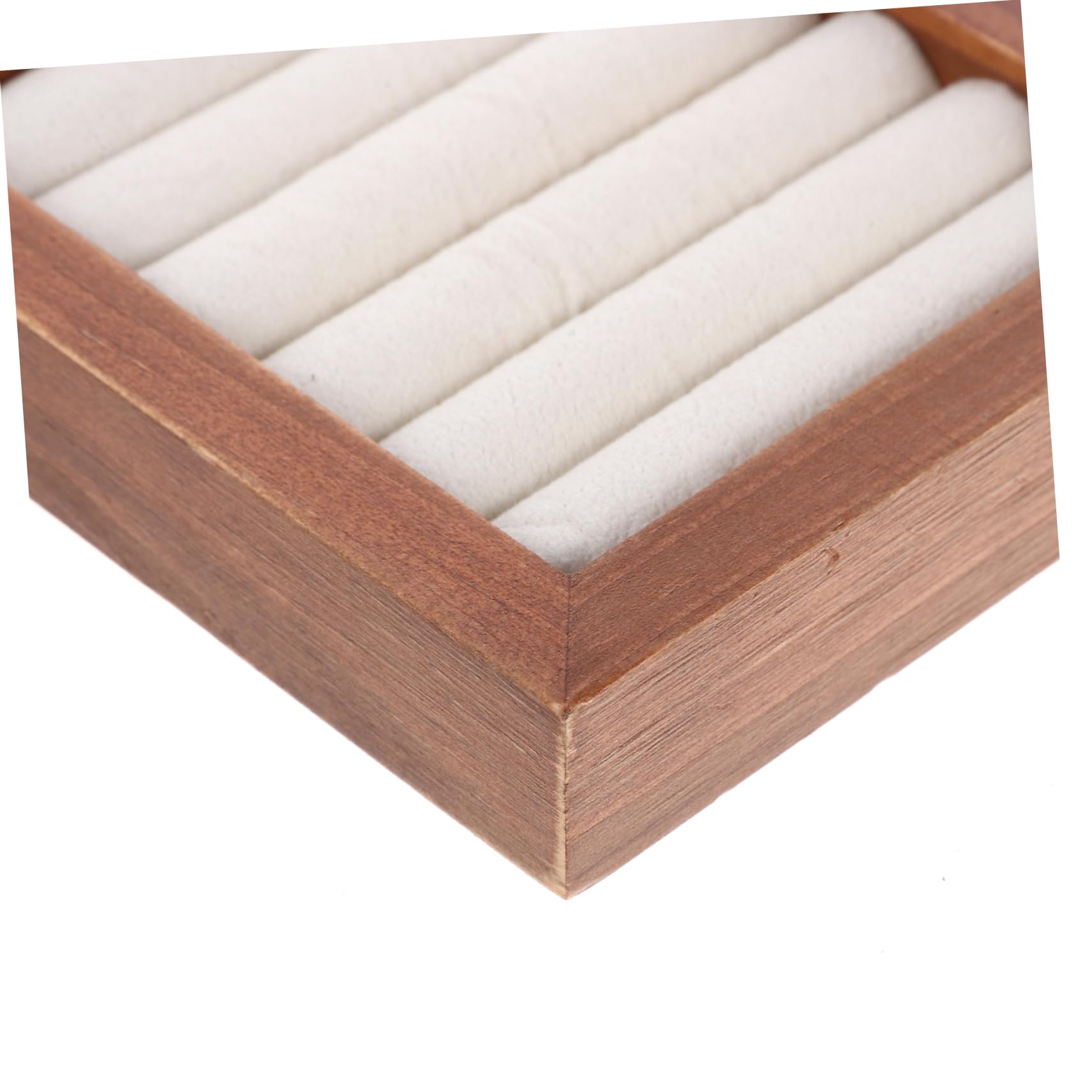 Espositore Gioielli da Tavolo con Base in Legno e Ferro, Organizer per Collane, Bracciali e Orologi per Negozi e Fiere