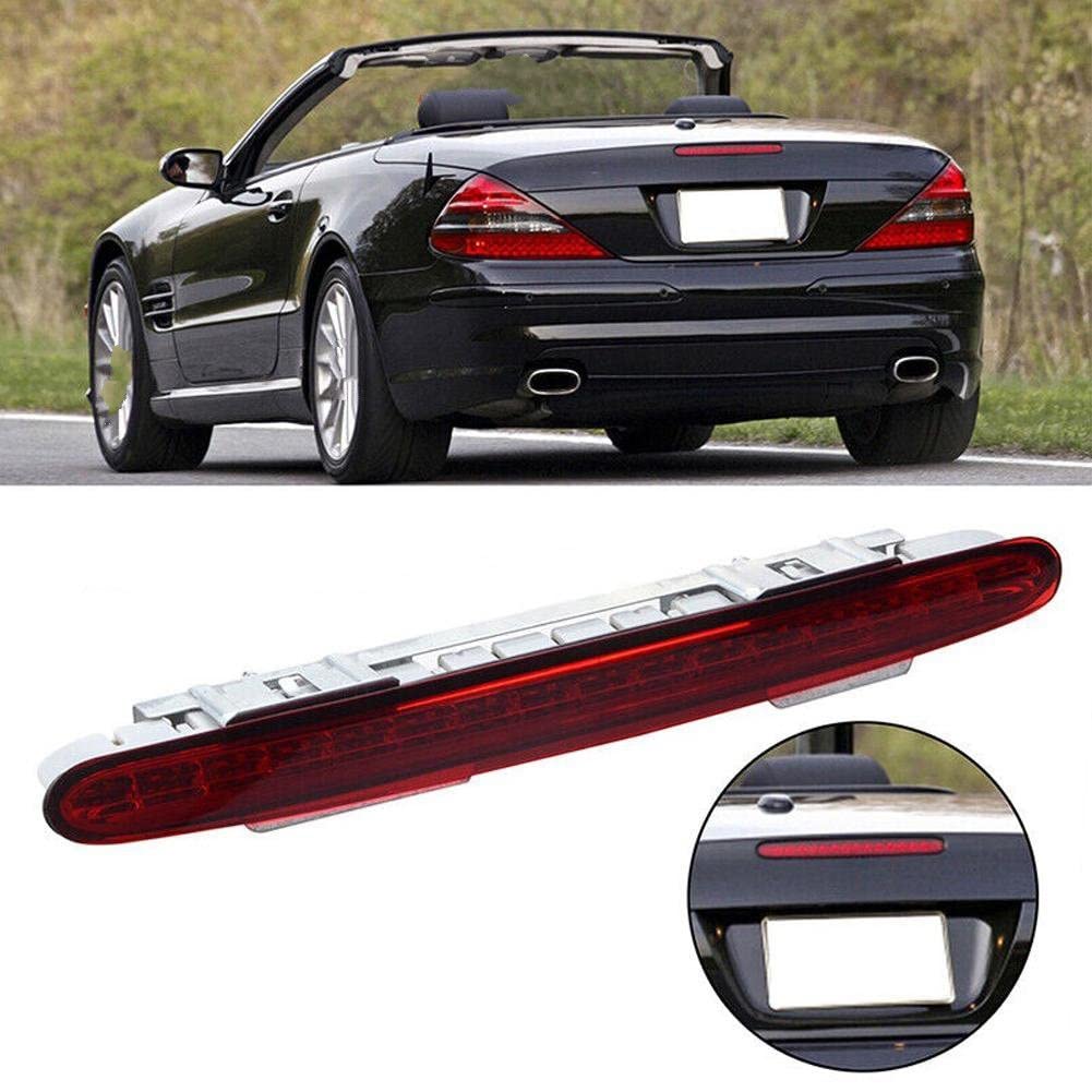 Geleid Derde Remlicht Achterste Staartstoplamp A2308200056 Voor Mercedes Benz SL Klasse R230 2001-2012,zwart Geleid Derde Remlicht Achterste Staartstoplamp A2308200056 Voor Mercedes Benz SL Klasse R230 2001-2012,zwart
