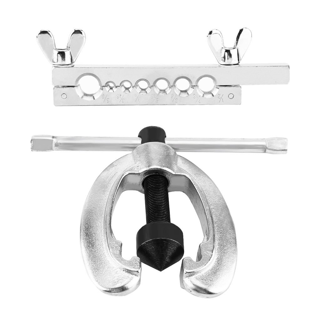 Kit de herramientas para vaciar tubos de freno, cortatubos y tubo de freno, cortatubos y tubo Flaring & Swaging Tool Kit de reparación, tubo de frenos de avellanado, 10 unidades