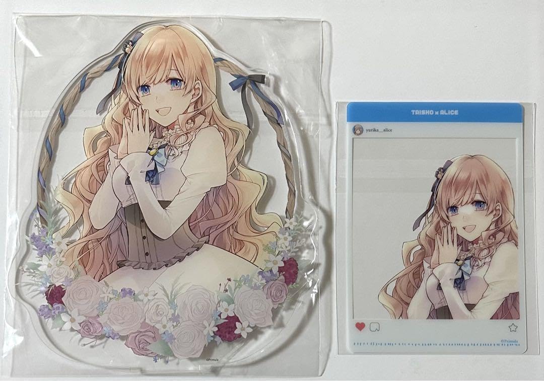 大正×対称アリス　AGF 有栖百合花　アクリルスタンド アクリルスタンドプレート「大正×対称アリス」01/有栖百合花