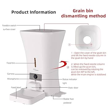 skymee 自動餌やり機　smart feeder AI 新品未使用品 楽天市場】SKYMEE SMART FEEDER 自動給餌機（スカイミー 自動