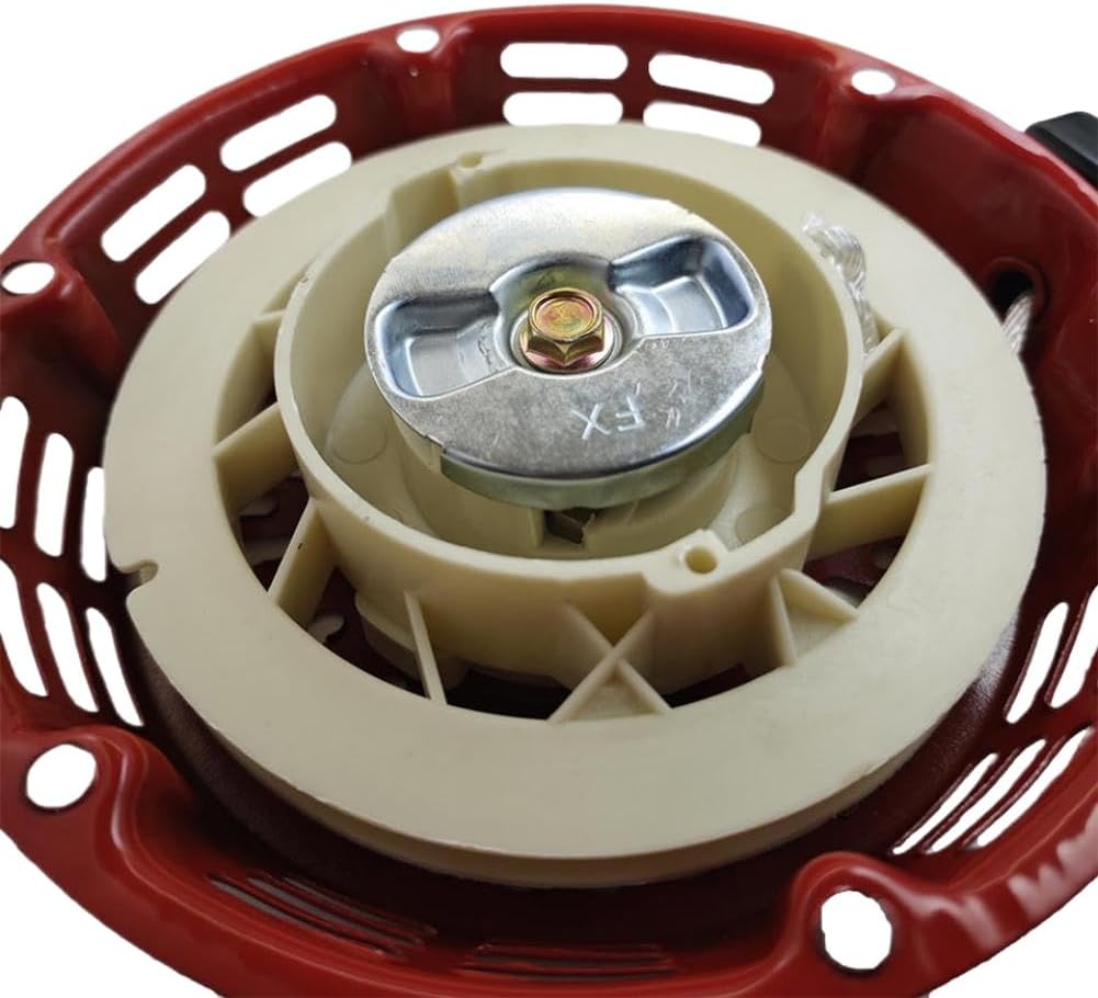 Rewind Pull Recoil Starter Compatible with GX160 GX200 5.5HP 6.5HP Lawn Mower Engine