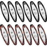 Waydress 12 Pcs Hair Clip Barrettes for Women Oval Snap Tortoise Metal Snap Clips Thin Hair Grips Ellipse Clips Non Slip Barrettes Accessories, 2.8 In(Fresh Style)