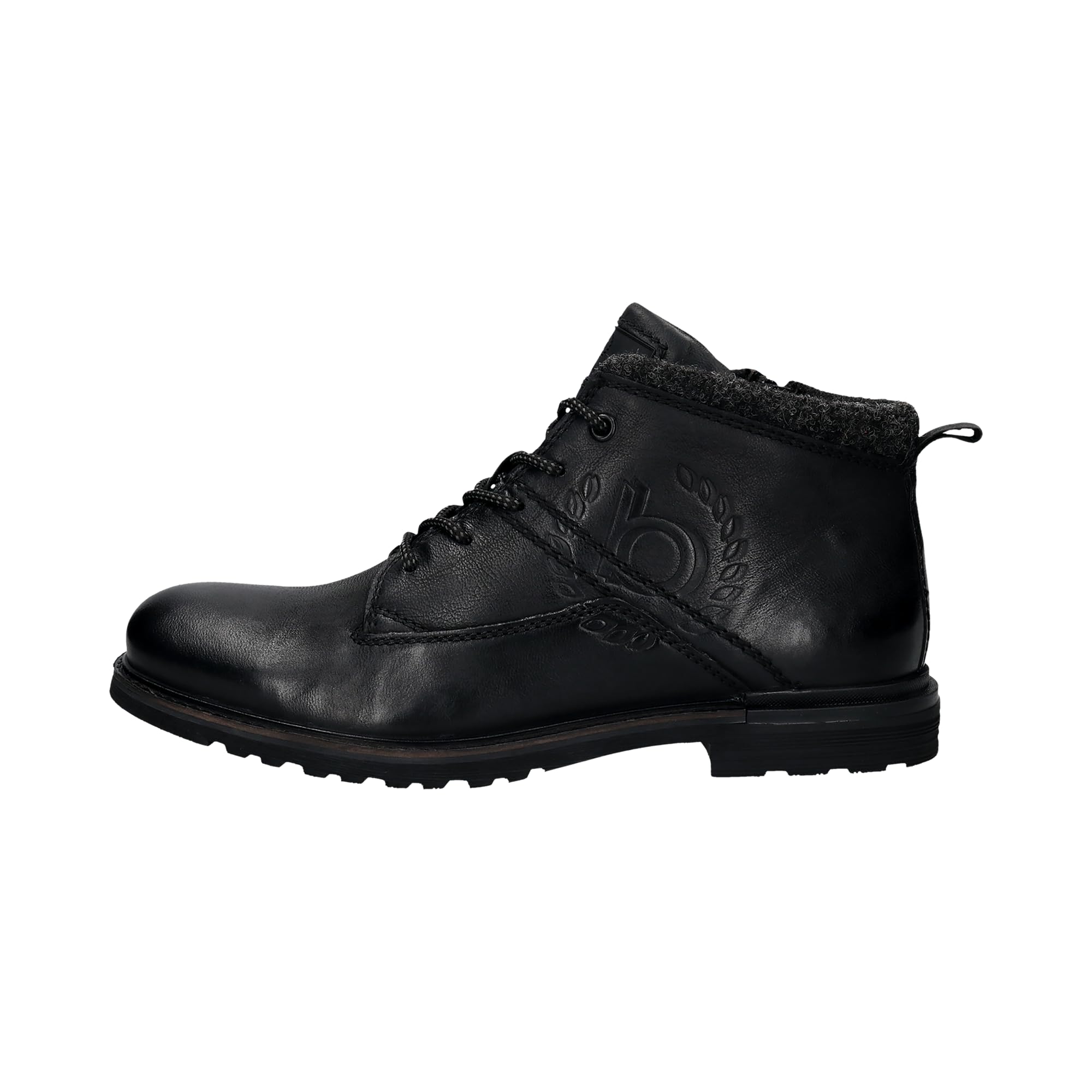 bugatti Men's Lace-Up Boots, Men's Boots, black 1000, 10 Men