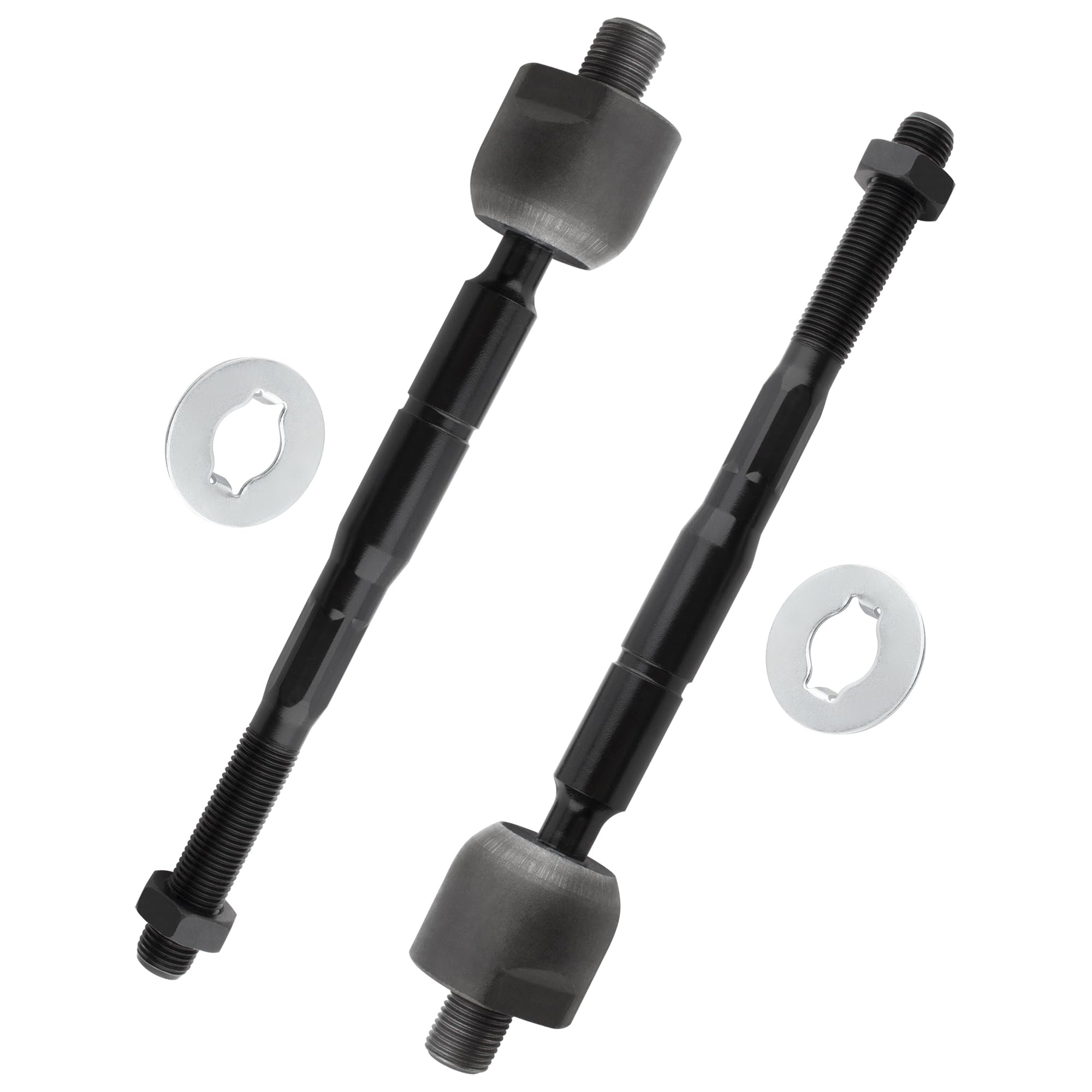 WEDOAUTO 2Pcs Front Inner Tie Rods End Links Left Driver & Right Passenger Fit For Honda Odyssey 2005-2010 2005 2006 2007 2008 2009 2010 Mini