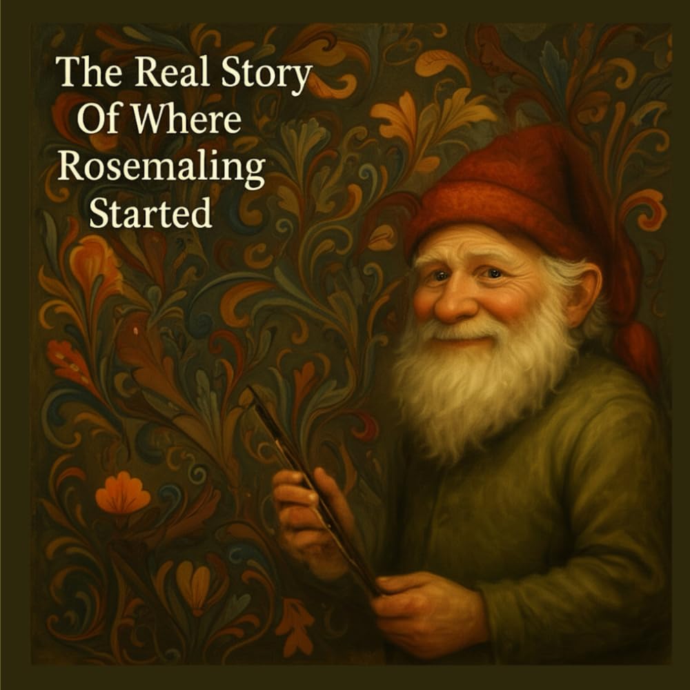 The Real Story of Where Norwegian Rosemaling Started: As told in quiet kitchens and snowy barns across the fjords of Norway (Nisse)