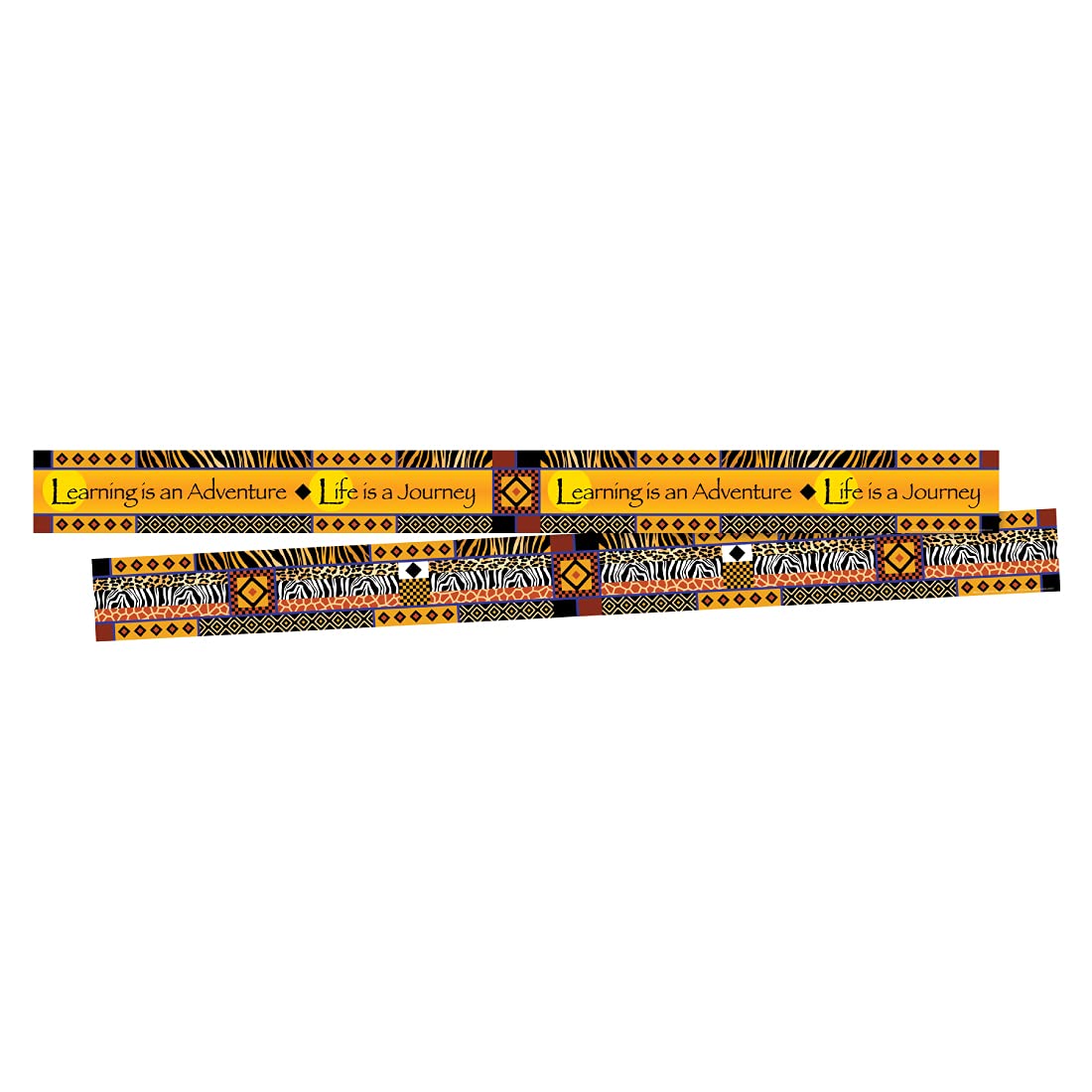 Barker Creek Doppelseitige Bordüren Mit Zitaten – 24 Streifen, Je 88,9x7,6 Cm – Insgesamt 21,3 M – Für Pinnwände, Büro & Schule