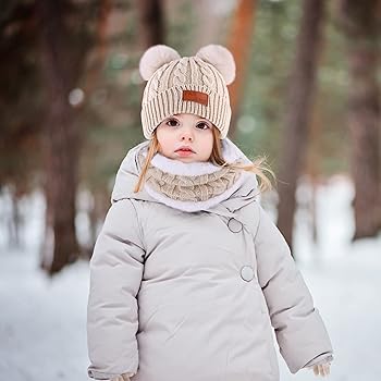 Gants Tactiles Froid Ensemble Hiver Enfant Bonnet Écharpe Gants