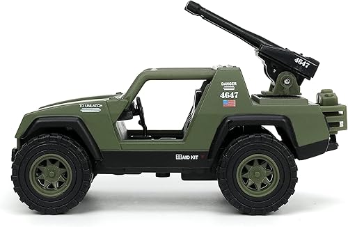 Miniatura 5 de Jada Toys G.I. Joe 1:32 V.A.M.P - Vehículo fundido a presión con figura de Duke, 33083