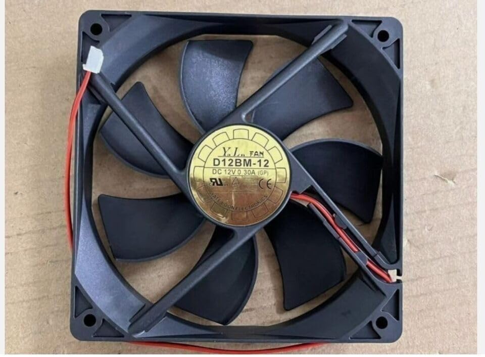 Fit for Y.L.Fan D12BM-12 12025 12V 0.30A 12CM Chassis Power Cooling Fan