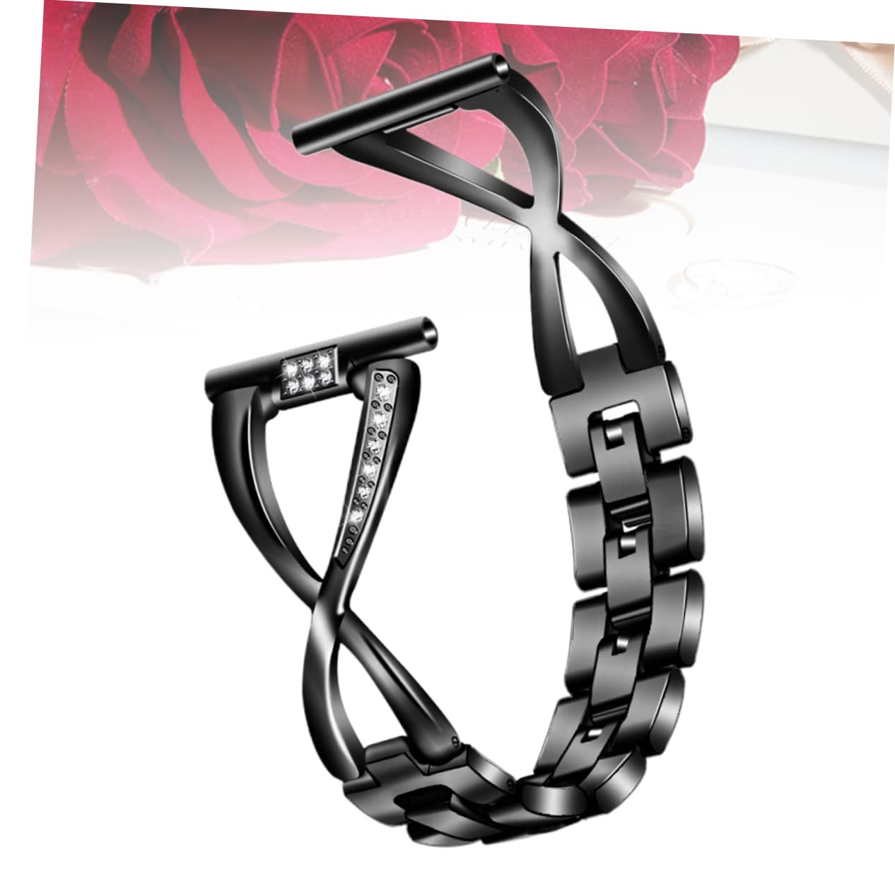 WOONEKY 1Pc Bracelet De Montre Intelligente Bracelet De Montre En Métal De Remplacement