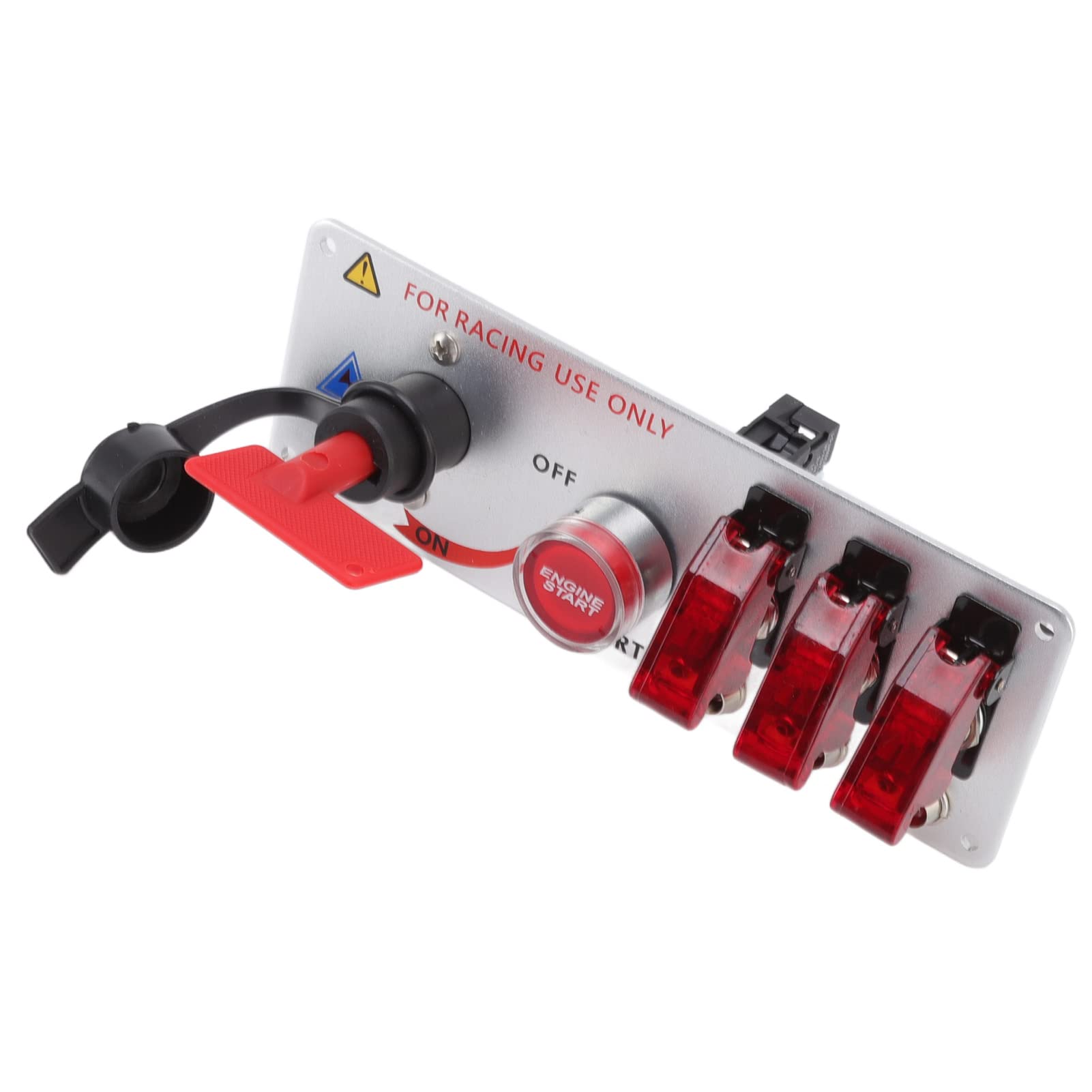 Panel de Interruptor de Encendido de Coche de Carreras de 12 V,