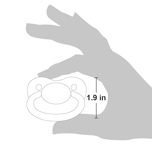 Miniatura 8 de LittleForBig Bigshield Generation-II - Juego de chupete impreso para adulto, diseño de monstruo rosa y lavanda