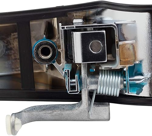 Miniatura 8 de AutoandArt Brock - Manija de puerta cromada de repuesto para pasajeros delantera y exterior compatible con camioneta Silverado Sierra 07-13 22738722