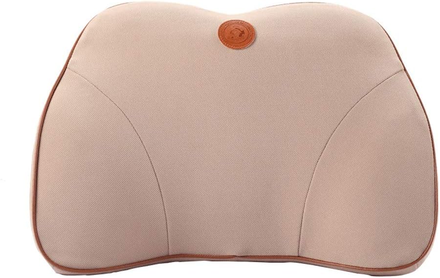 Support Cushion Car Back Support Ergonomic Lumbar Support Pillow Protect and Soothe Your Back - Adjusting Your Posture at Car(Black)