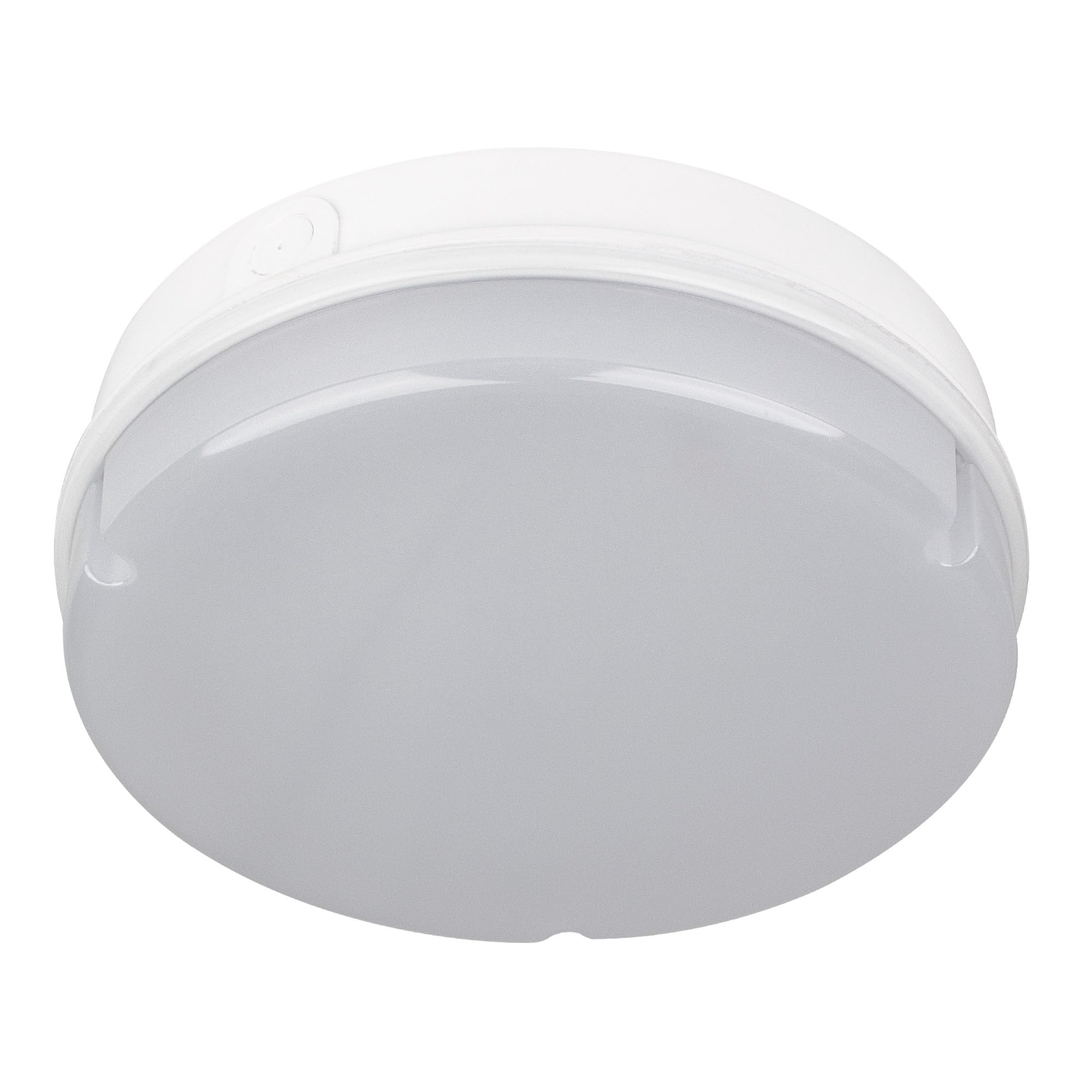 Bright Source Wall & Ceiling Round Utility LED Bulkhead, White, Switchable Wattage 9W 14W 18W, IP65, 120° Beam Angle (1, Standard) - Image 3