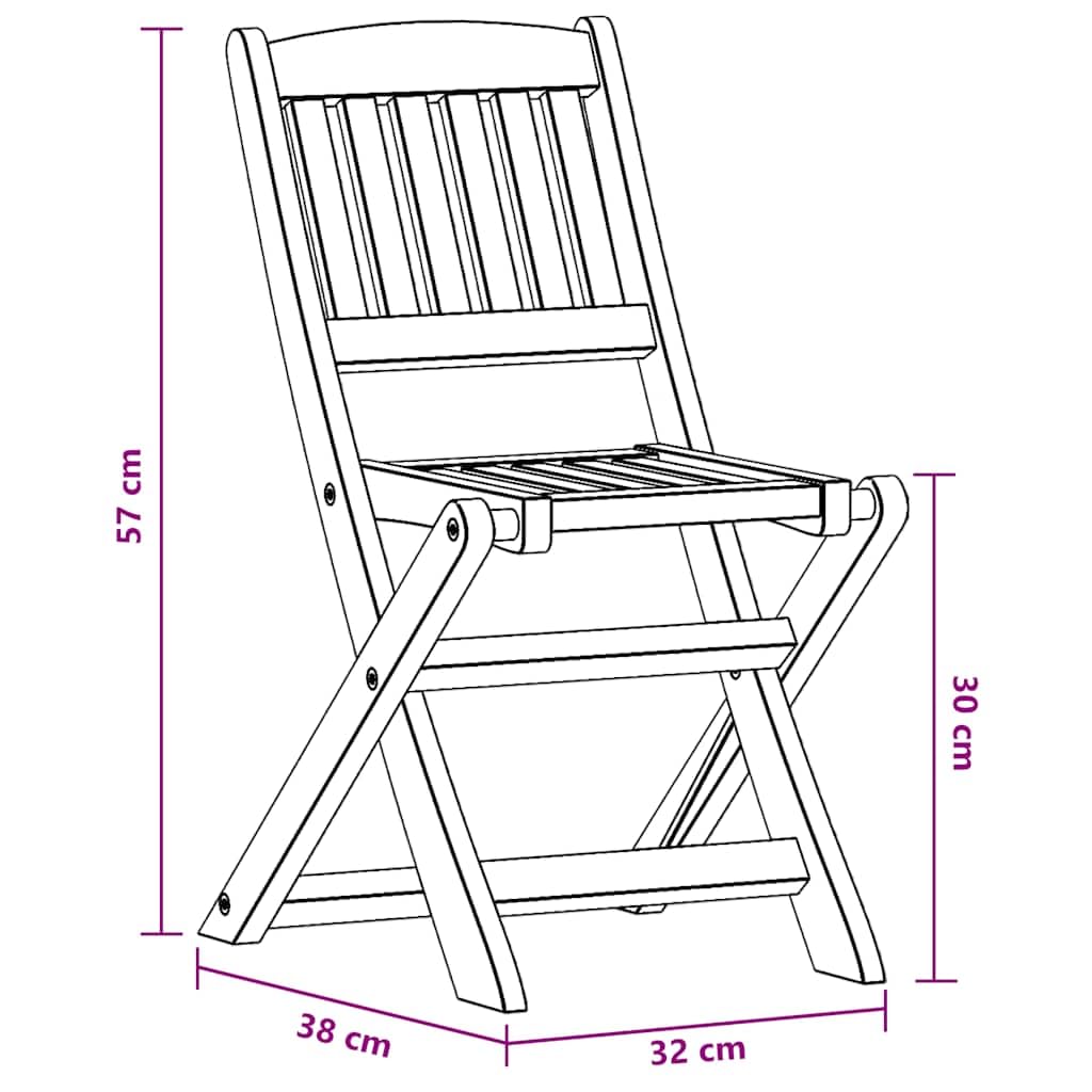 Kinder-Esszimmerstühle 2er Set aus massivem Eukalyptusholz wetterfest klappbar für Balkon Garten Terrasse Outdoor, platzsparend, stabil, bequem, mit Armlehnen, ideal für Kinder