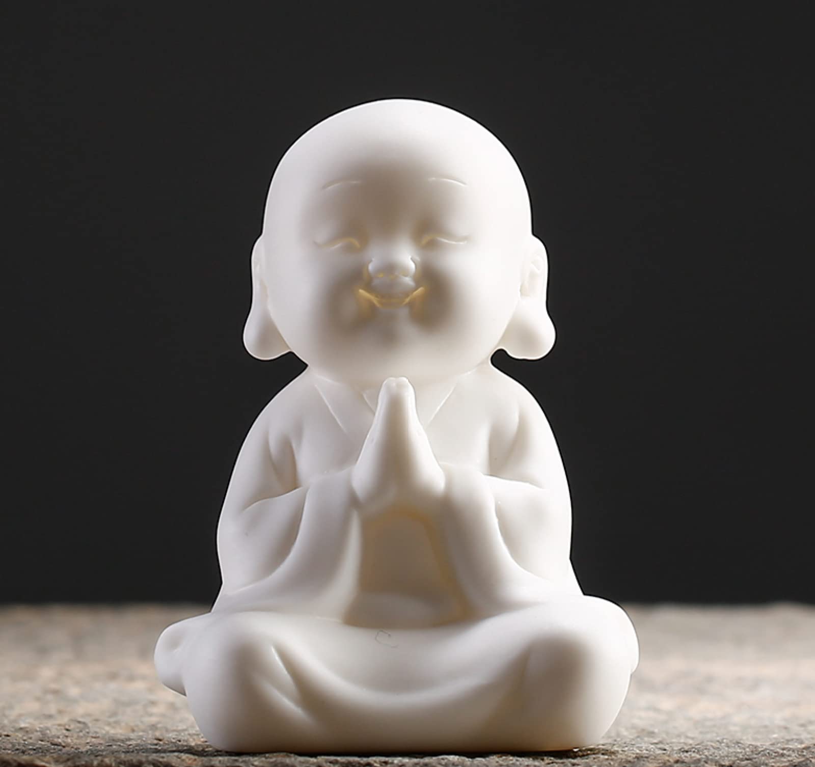 Figura de cerámica, Estatua Religiosa de Buda, Escultura, Adorno de cerámica, Arte, decoración para Hotel, hogar, Oficina, Regalo