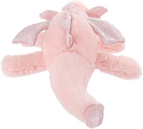 Vista 72 de Apricot Lamb Toys - Peluche de dinosaurio dragón tumbado verde, suave, perfecto para niños (dragón verde, 15 pulgadas)