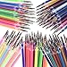 130 Colors Gel Pen Refills - Glitter Metallic Pastel Fluorescence Neon, Pen Ink Refills for Adult Coloring Books, Scrapbooking, Drawing