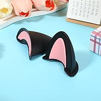 Vista 9 de HOMSFOU 3 Pares de Orejas de Gato para Casco Autoadhesivas Pegatinas Estilo Gatito Accesorios Lindas Decoraciones de Casco para Cascos