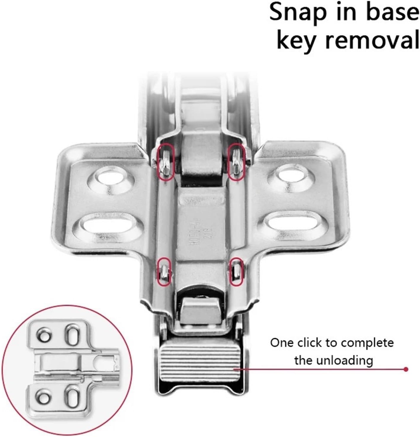 165 Degrees Secondary Force Hinge Kitchen Cupboard Wardrobe Door Hinge 1Pcs