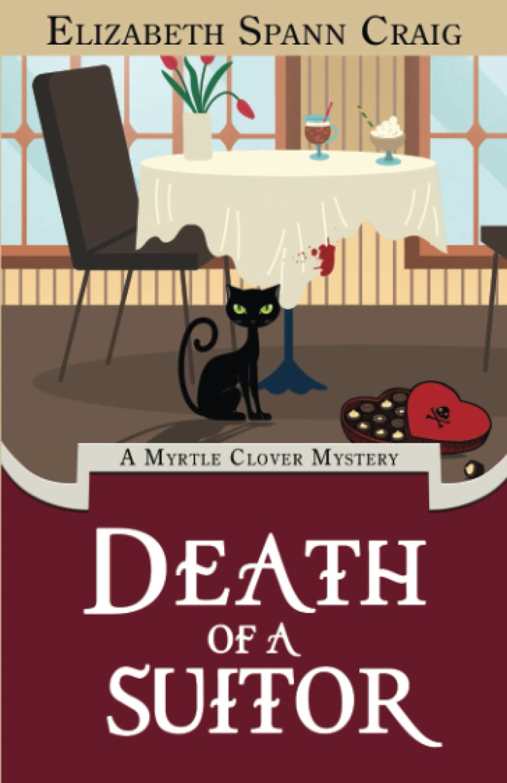 Death of a Suitor (A Myrtle Clover Cozy Mystery)