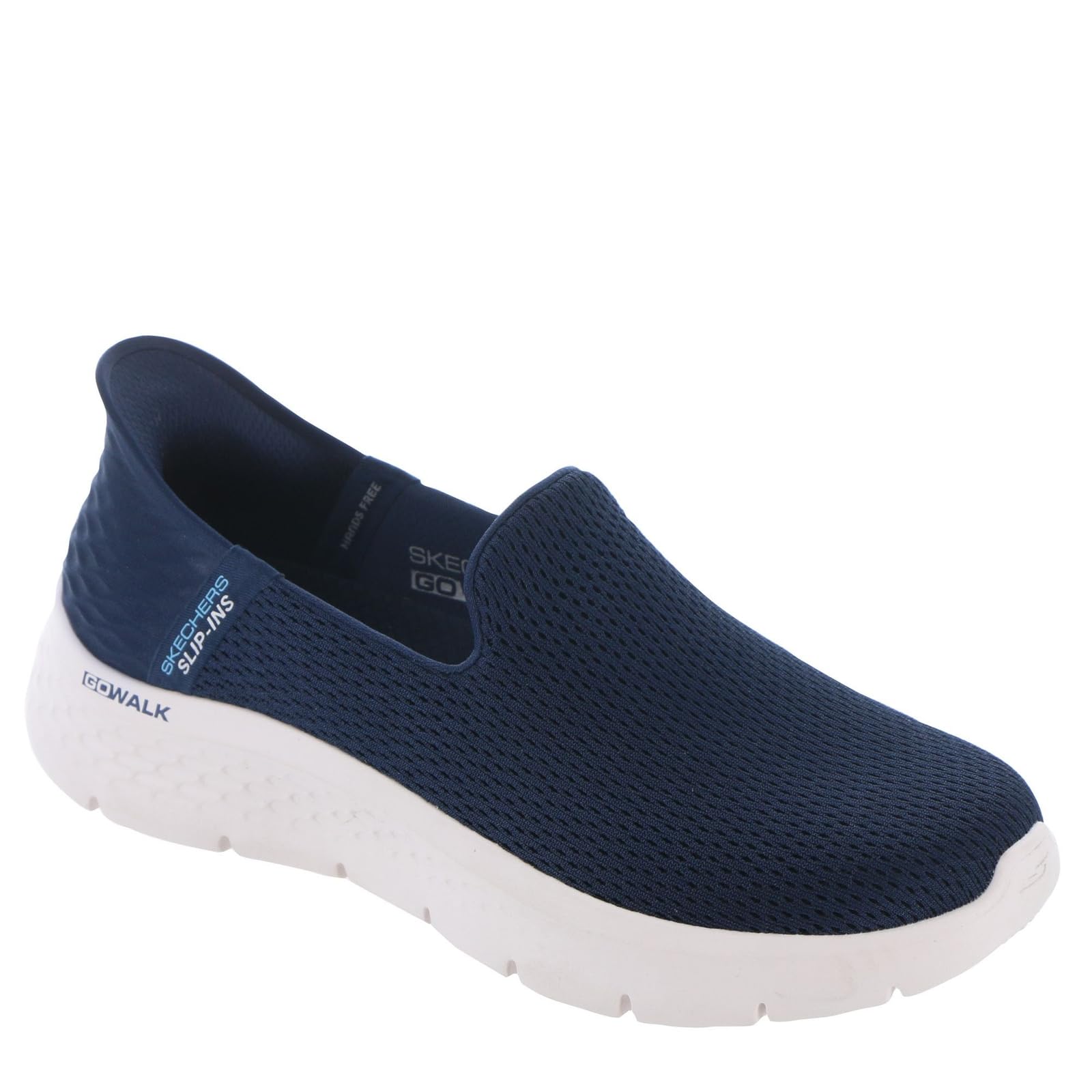 Skechers Women's Go Walk Flex Slip-ins-Relish Sneaker, Navy, 9 Narrow