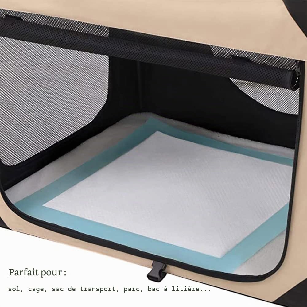 Oncpcare Lot de 100 Tapis de propreté jetables pour Lapins | 33 x 45 cm | Tapis de propreté Super absorbants pour Petits Animaux pour Rats, Chinchillas, Chatons, Reptiles
