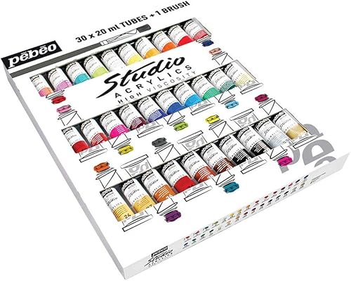 Pebeo Acrílico de alta viscosidad 0.3 oz líquidas