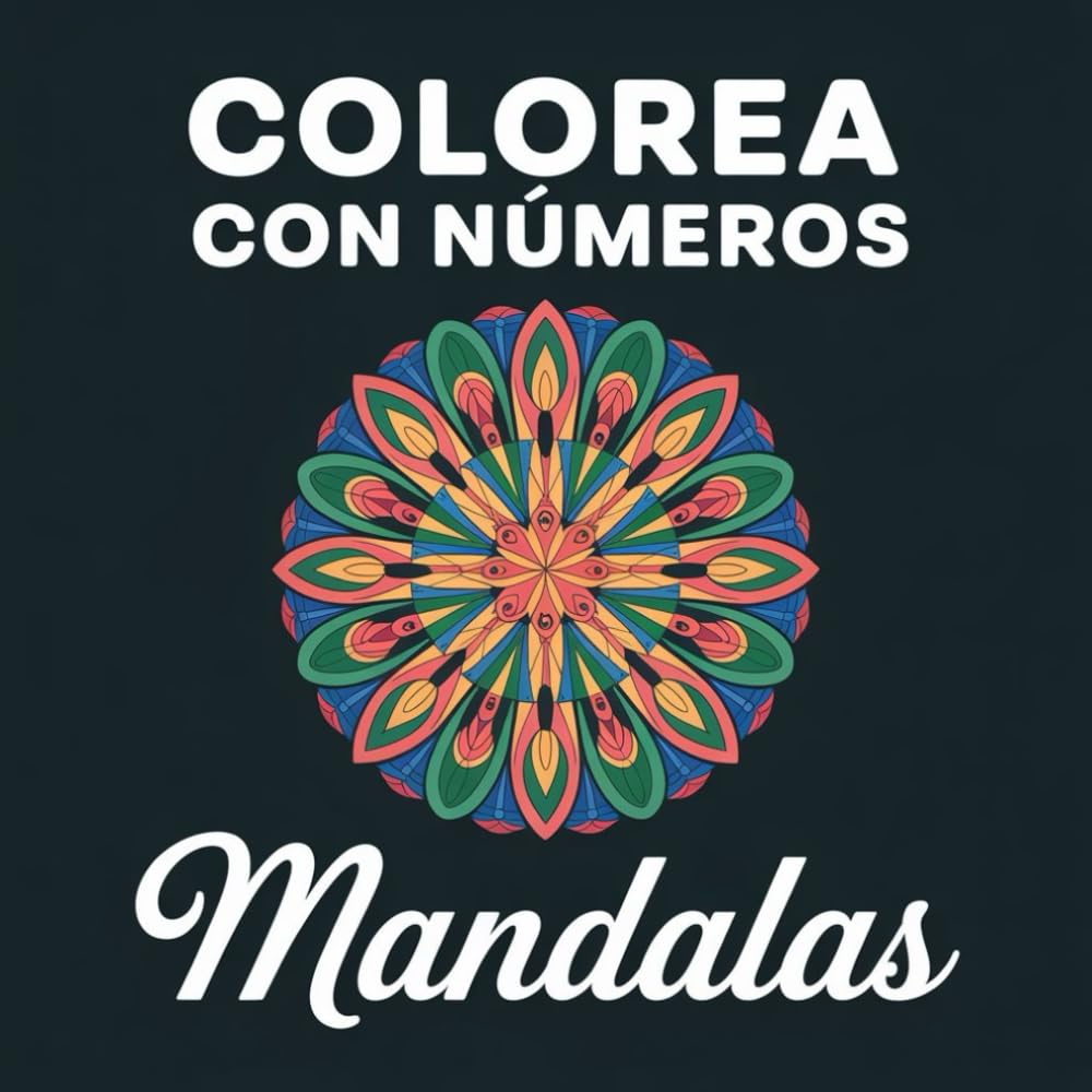 Colorea con Números Mandalas: Un Libro para Colorear con Números para Adultos con Mandalas Relajantes, Diseños Detallados y Páginas Anti-Estrés para ... Creatividad (Color by Number Art Collection)
